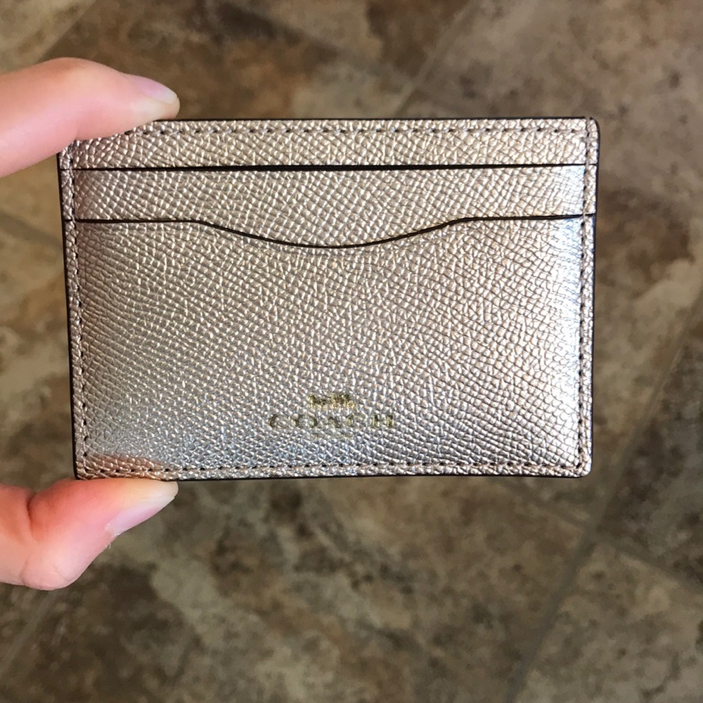 Coach card holder